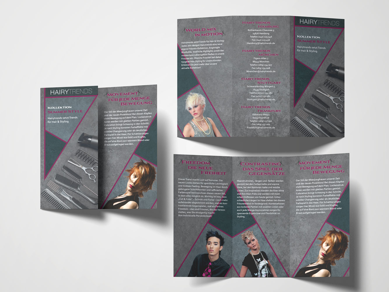 Friseurkette-Flyer