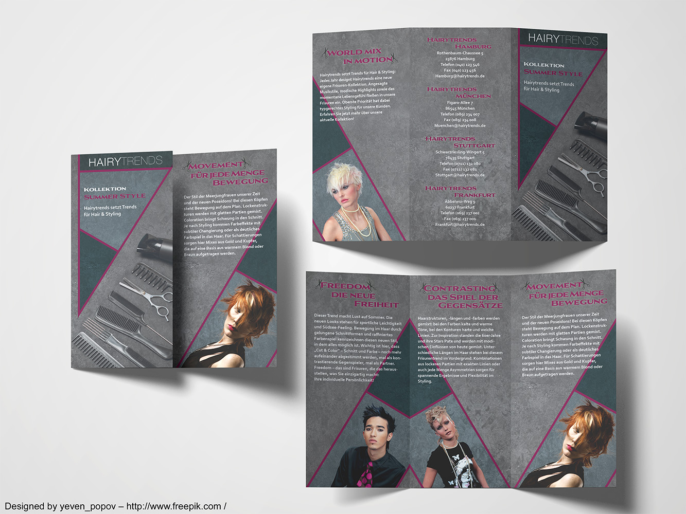 Friseurkette-Flyer