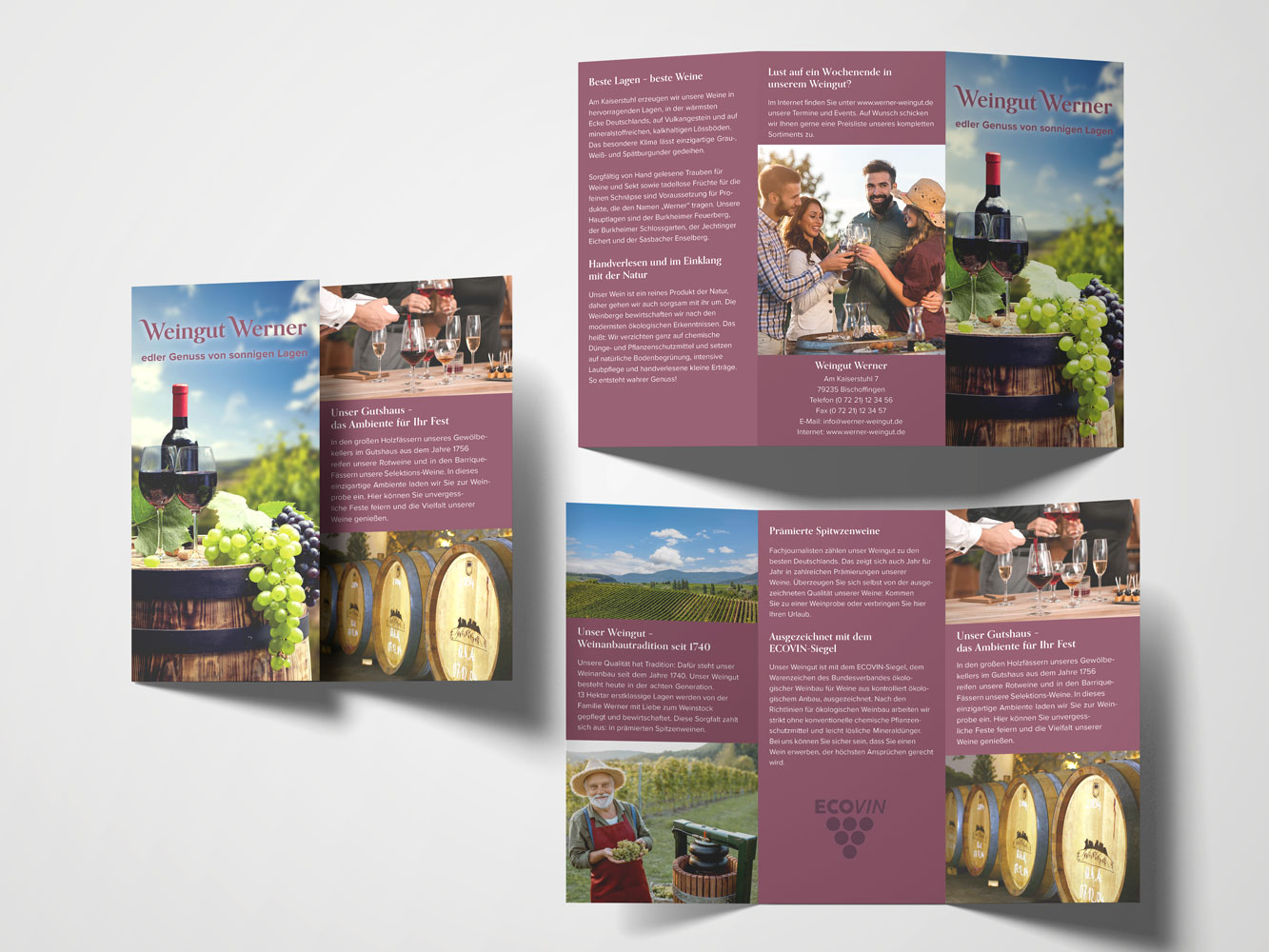 Weingut-Flyer