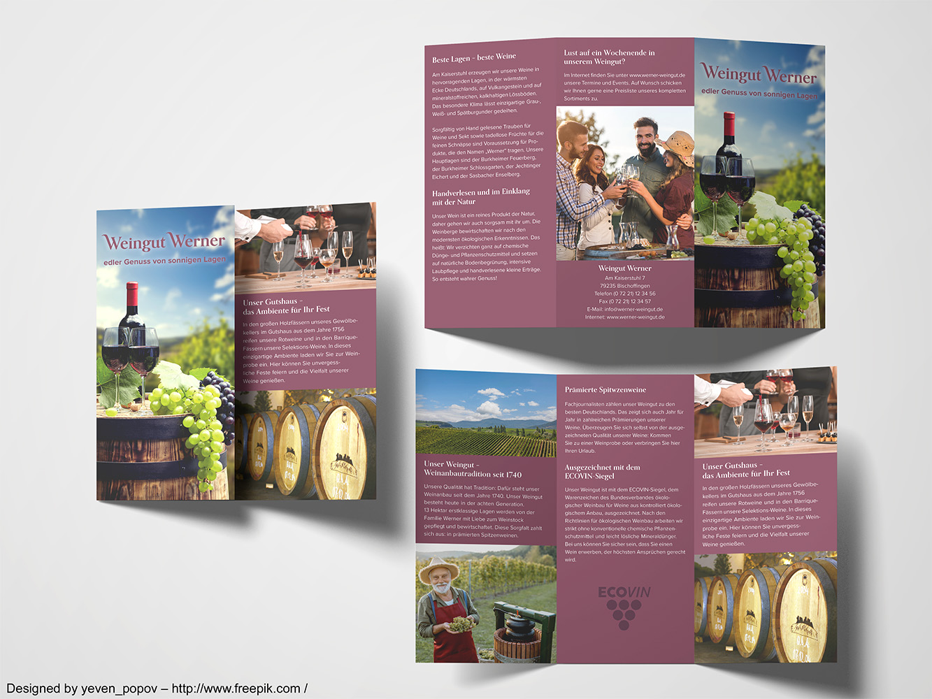 Weingut-Flyer